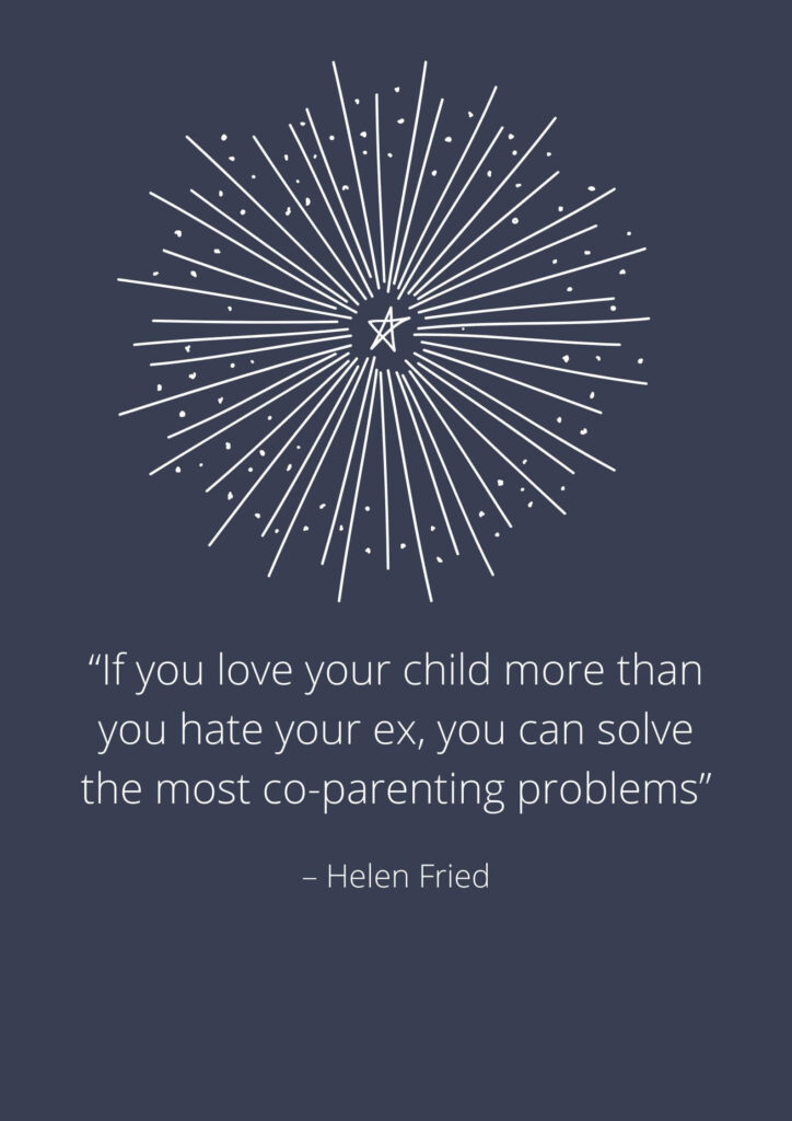 co parenting is not a competition