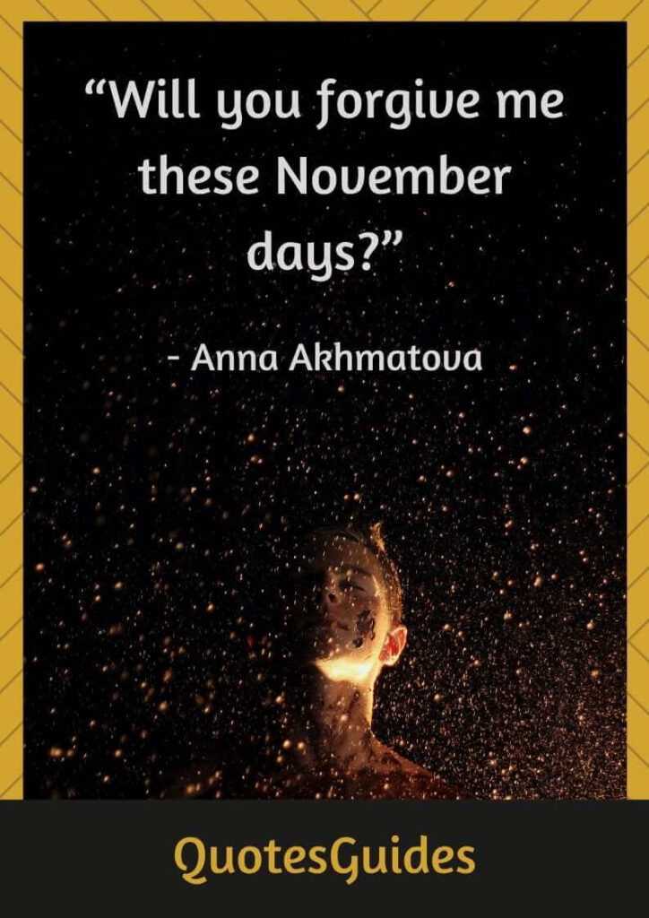 quotes about november