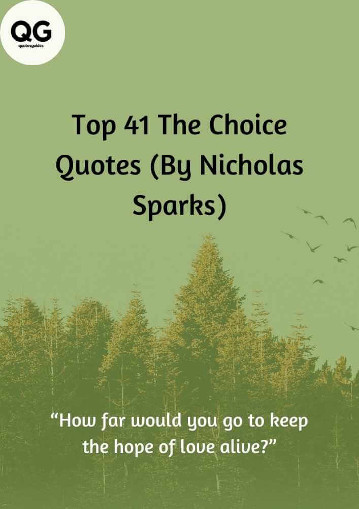 the choice quotes
