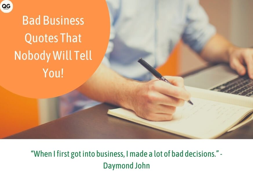 Bad Business Quotes