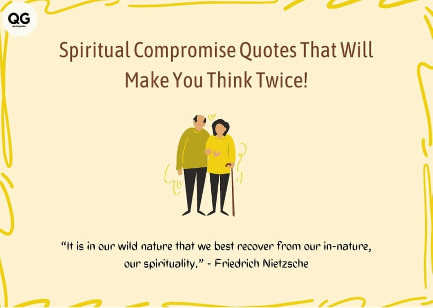 spiritual compromise quotes