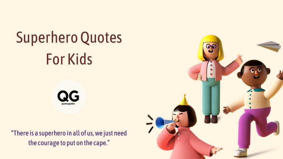 superhero quotes for kids images